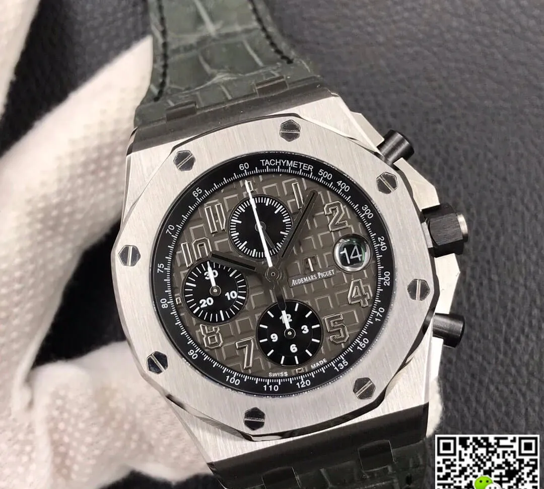 Audemars Piguet Royal Oak Offshore 26470ST.OO.A104CR.01 JF Factory 1:1 Best Edition Replica Watch Grey Dial